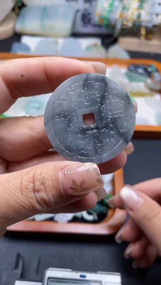 翡翠未镶嵌颈饰天然翡翠45