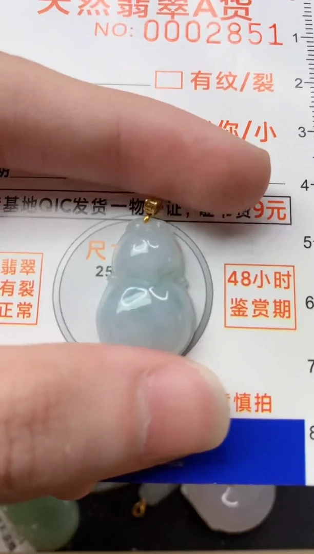 【闪购商品】翡翠颈饰18K金镶嵌2............