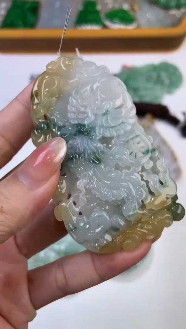 翡翠挂件未镶嵌298112