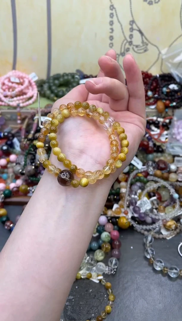 未镶嵌手链黄晶183