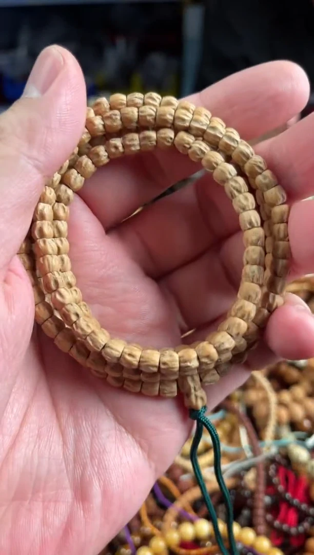 柏香籽/百香籽手串王胖子文玩工作室方块顺纹5.5-6