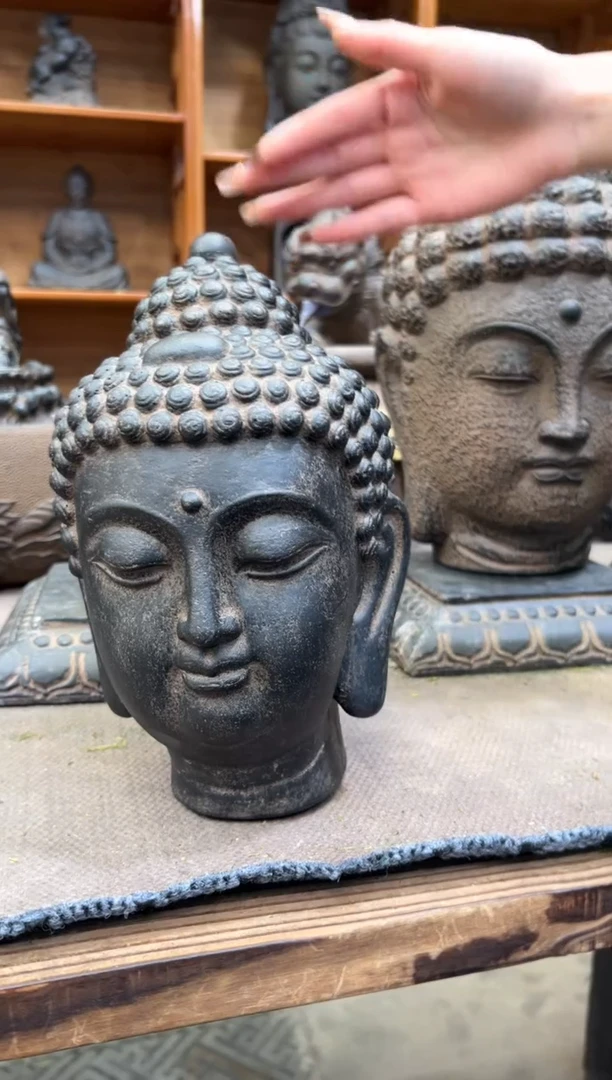 陶土【火山泥】小佛首