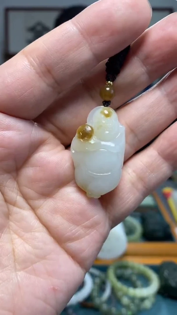 颈饰未镶嵌和田玉35