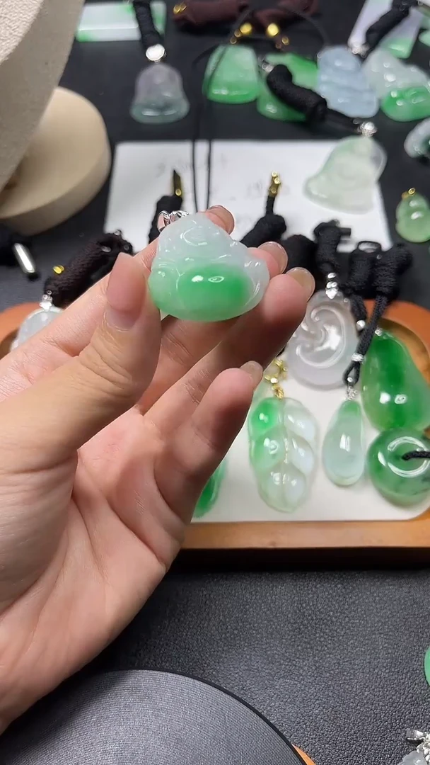 颈饰未镶嵌翡翠所见即所得 一图一物