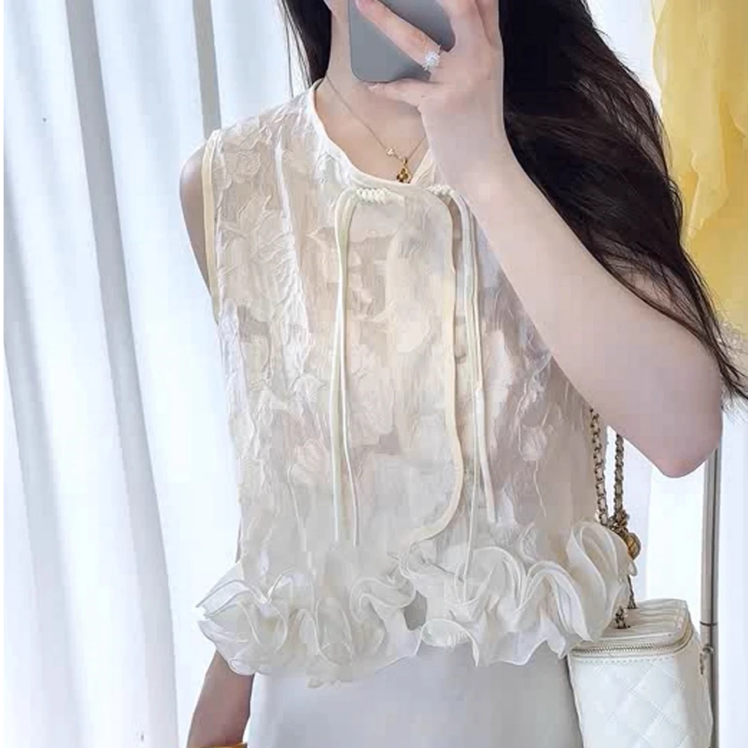 衬衫上衣气质洋气时尚夏季宽松设计感显瘦百搭小众薄款韩版