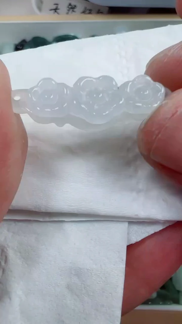 散珠翡翠327号，A货翡翠