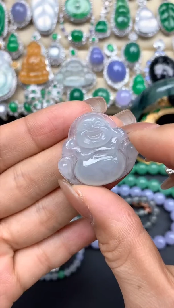 颈饰未镶嵌翡翠20-中国好珍宝