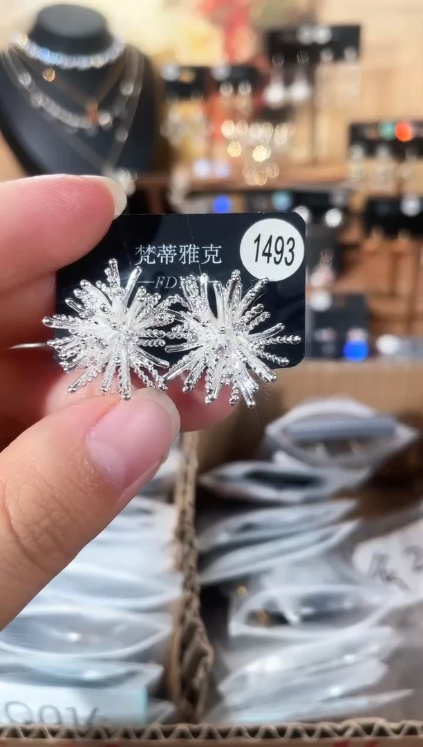 合金925银锆石梵1493