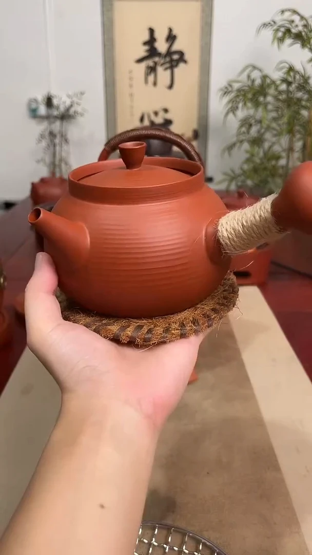 花***艺650cc砂铫壶【送壶垫】