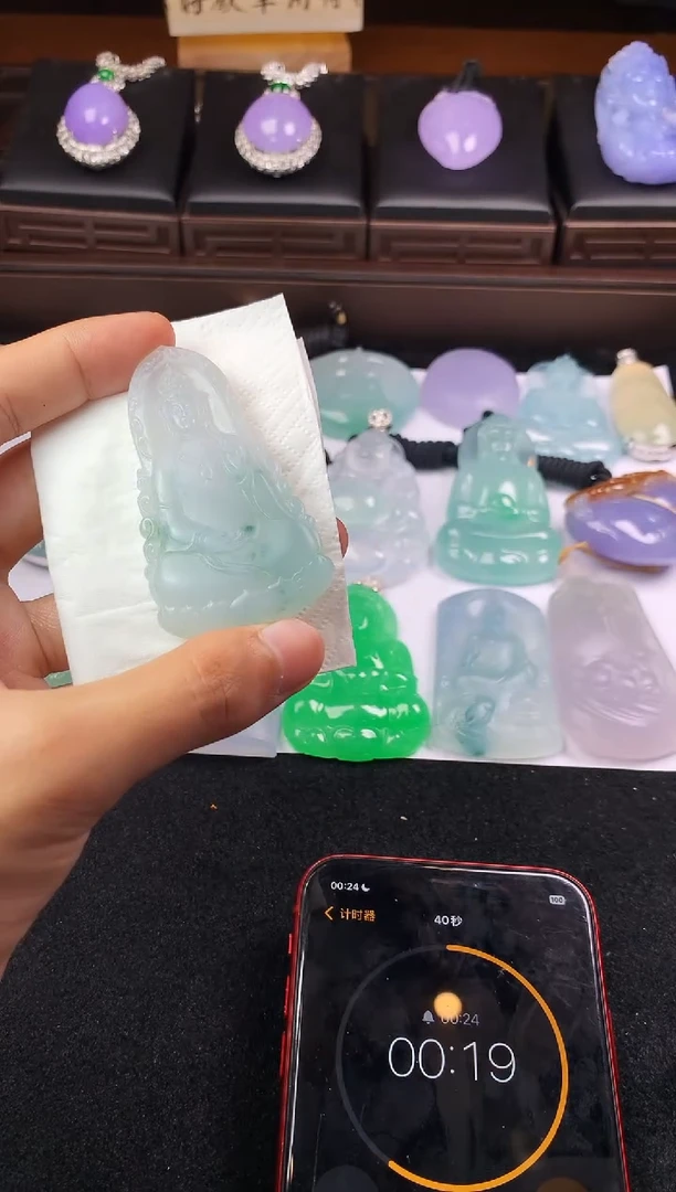 未镶嵌定制翡翠轩*～5034毛货不退不换