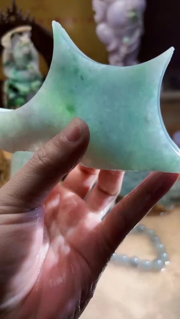 未镶嵌挂件翡翠A货张麦7628