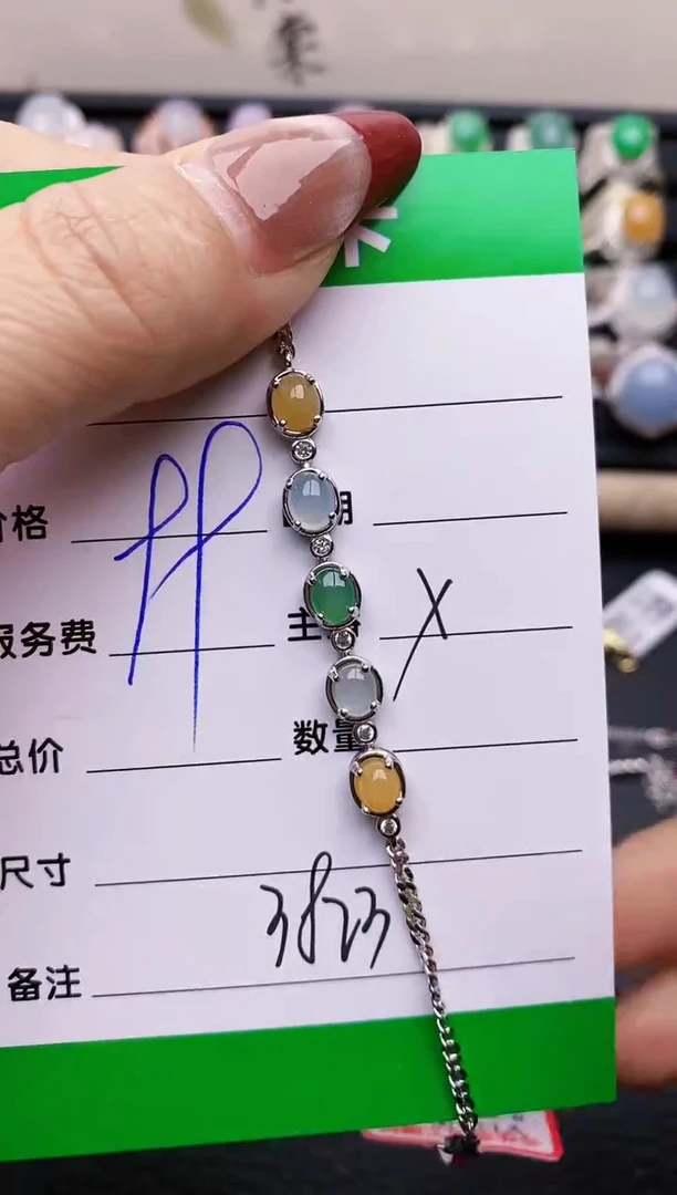 【闪购商品】翡翠戒指银S925镶嵌3823