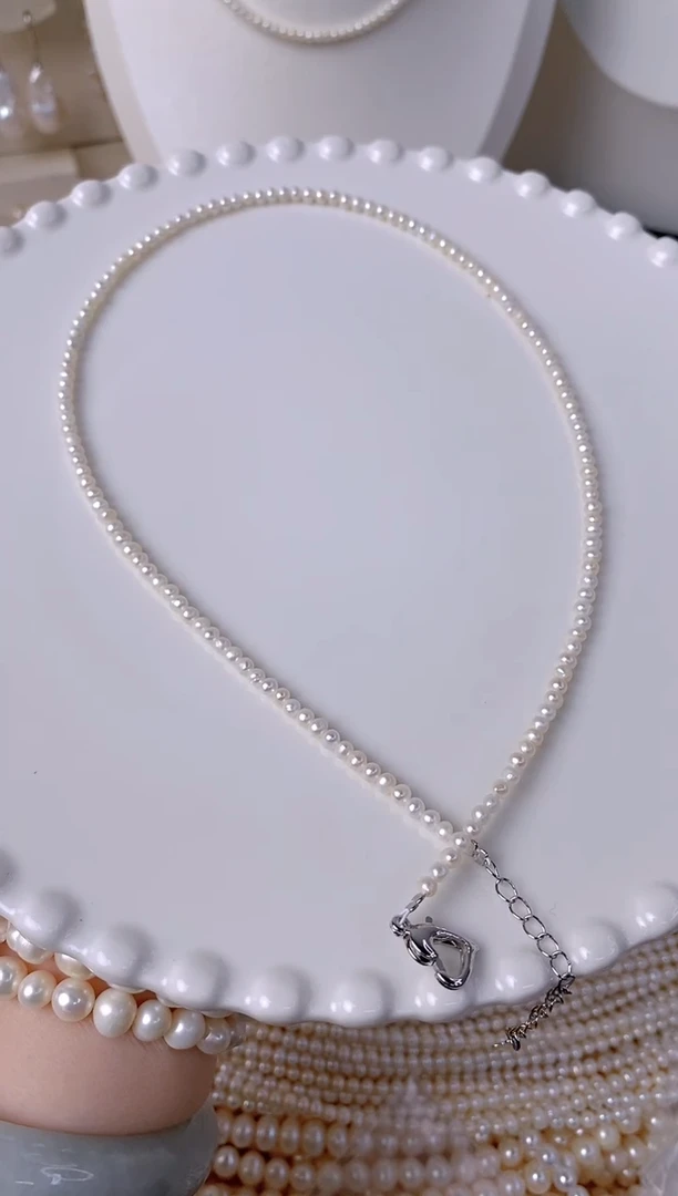 【闪购商品】淡水珍珠颈饰未镶嵌Y10
