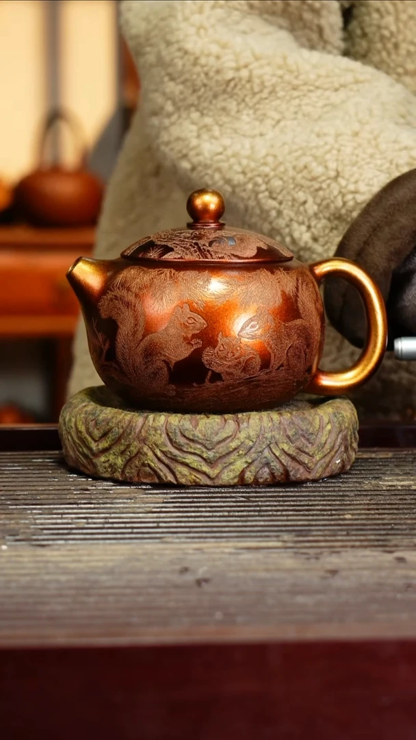 宜兴原矿紫砂壶茶壶宜兴原矿紫砂壶茶壶500C