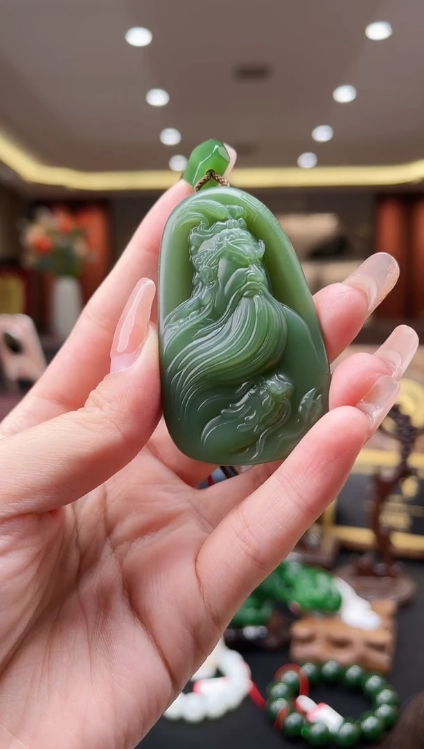 颈饰未镶嵌和田玉?***果20by