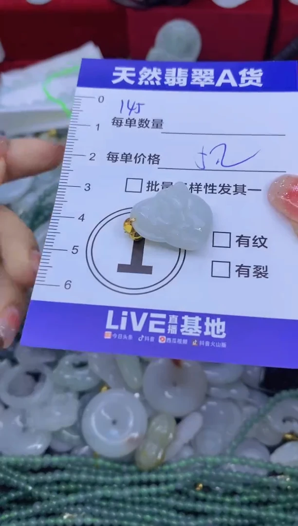 颈饰未镶嵌翡翠天然翡翠A货批量多样性发一件