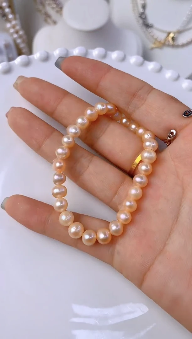 淡水珍珠未镶嵌颈饰S06