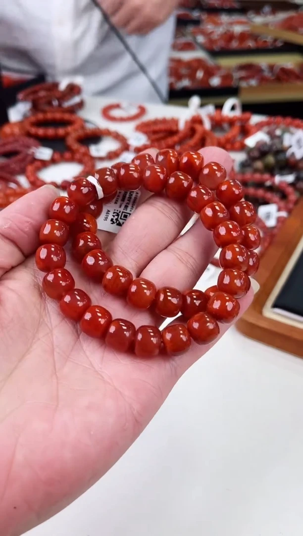 【闪购商品】南红玛瑙瓦西老型手串11+未镶嵌（多样式发其一）