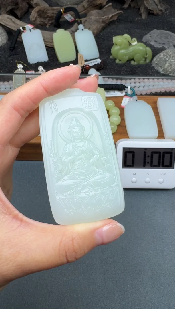 颈饰未镶嵌和田玉理****号3