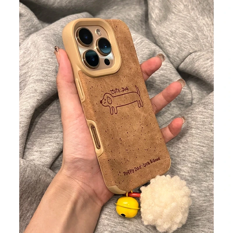 腊肠狗适用苹果iPhone17/16手机壳14/15/13pro/12防摔网红女款壳