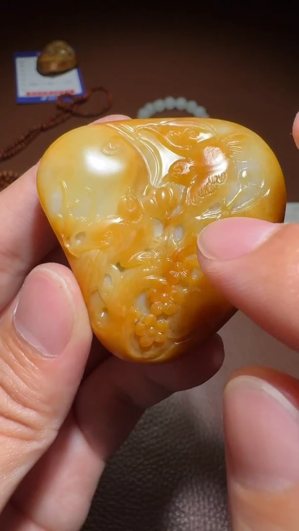 未镶嵌和田玉挂件A***一和田玉