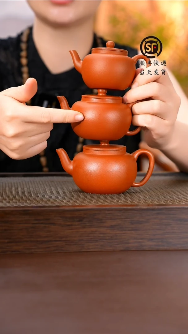 茶壶紫砂原矿手工壶