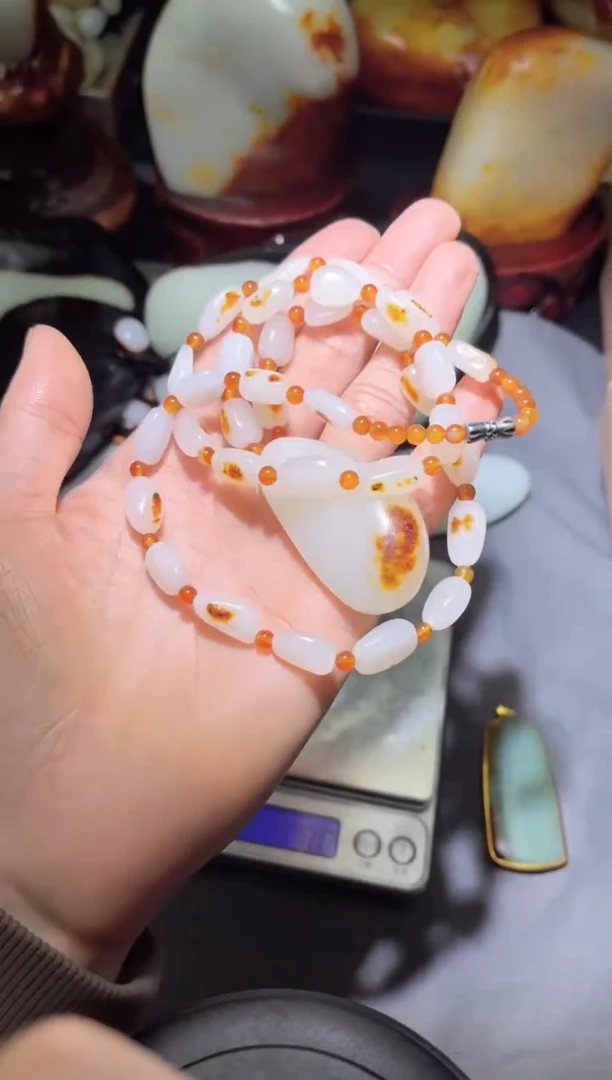 【闪购商品】和田玉（子料）挂件未镶嵌YL-ZZ-1.13-75多样性发货