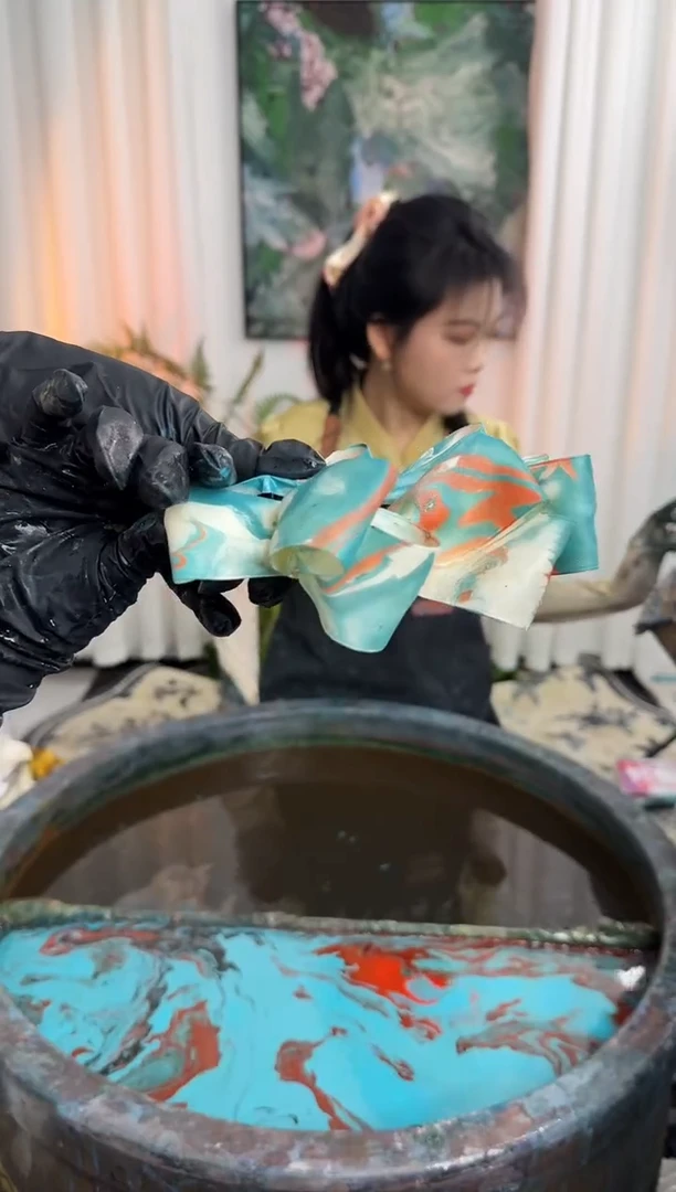 837 香蕉夹 红蓝