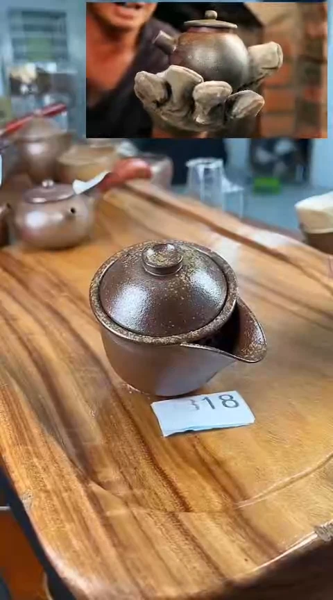 雷州窑茶器318盖碗碗