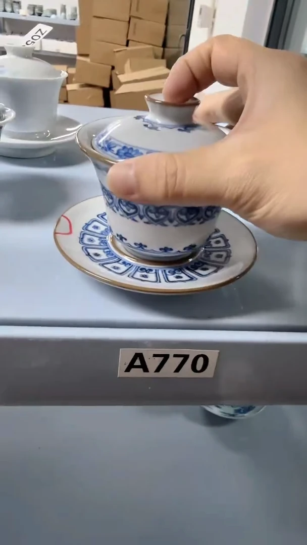 瓷片Z060家庭瓷器日用摆件瑕疵