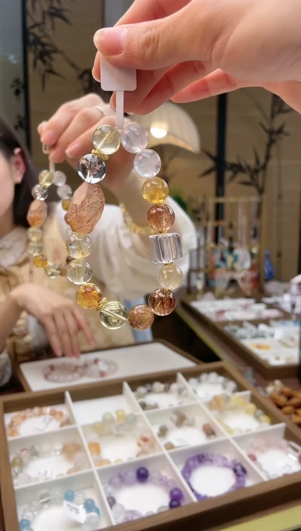 【闪购商品】水晶手链未镶嵌白水晶