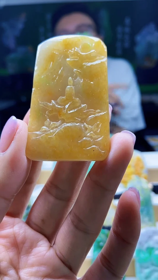 未镶嵌挂件翡翠翡翠A货