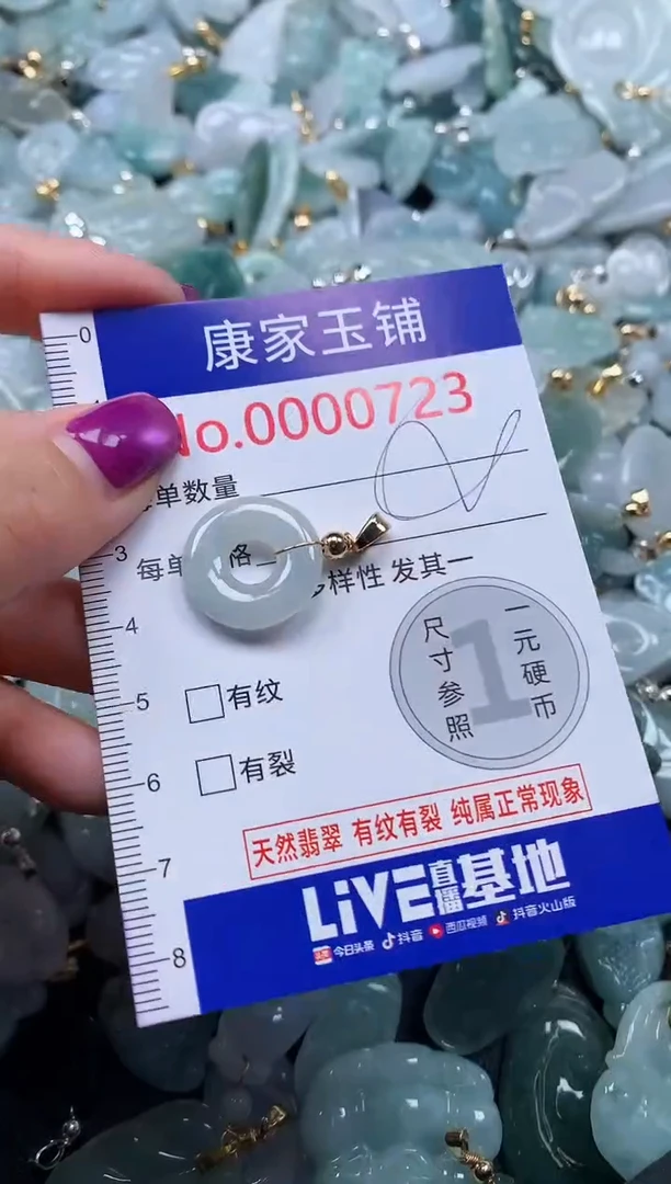 颈饰未镶嵌翡翠723
