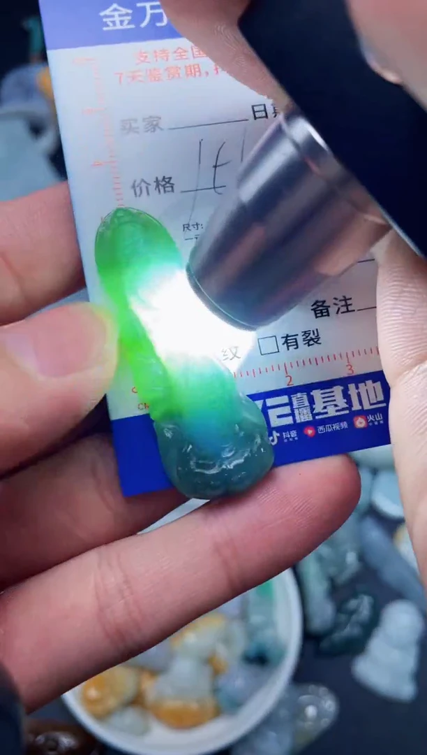 【闪购商品】翡翠颈饰未镶嵌天然翡翠a货