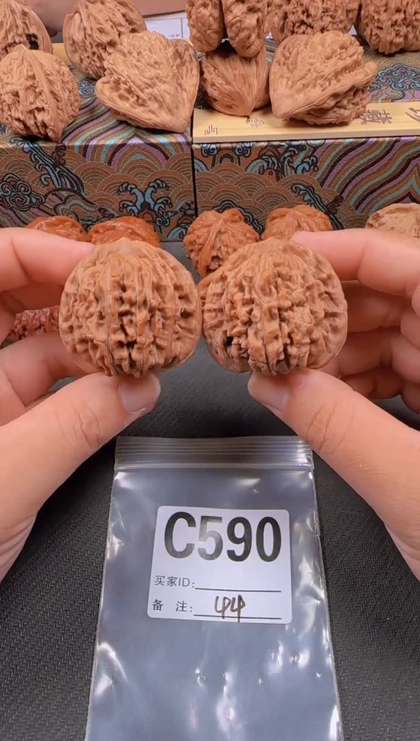 吊坠文玩核桃44秦皇楼590