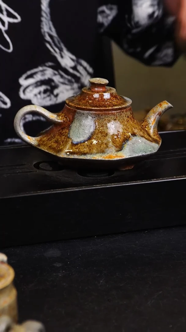 茶壶紫砂宜兴紫砂柴烧壶