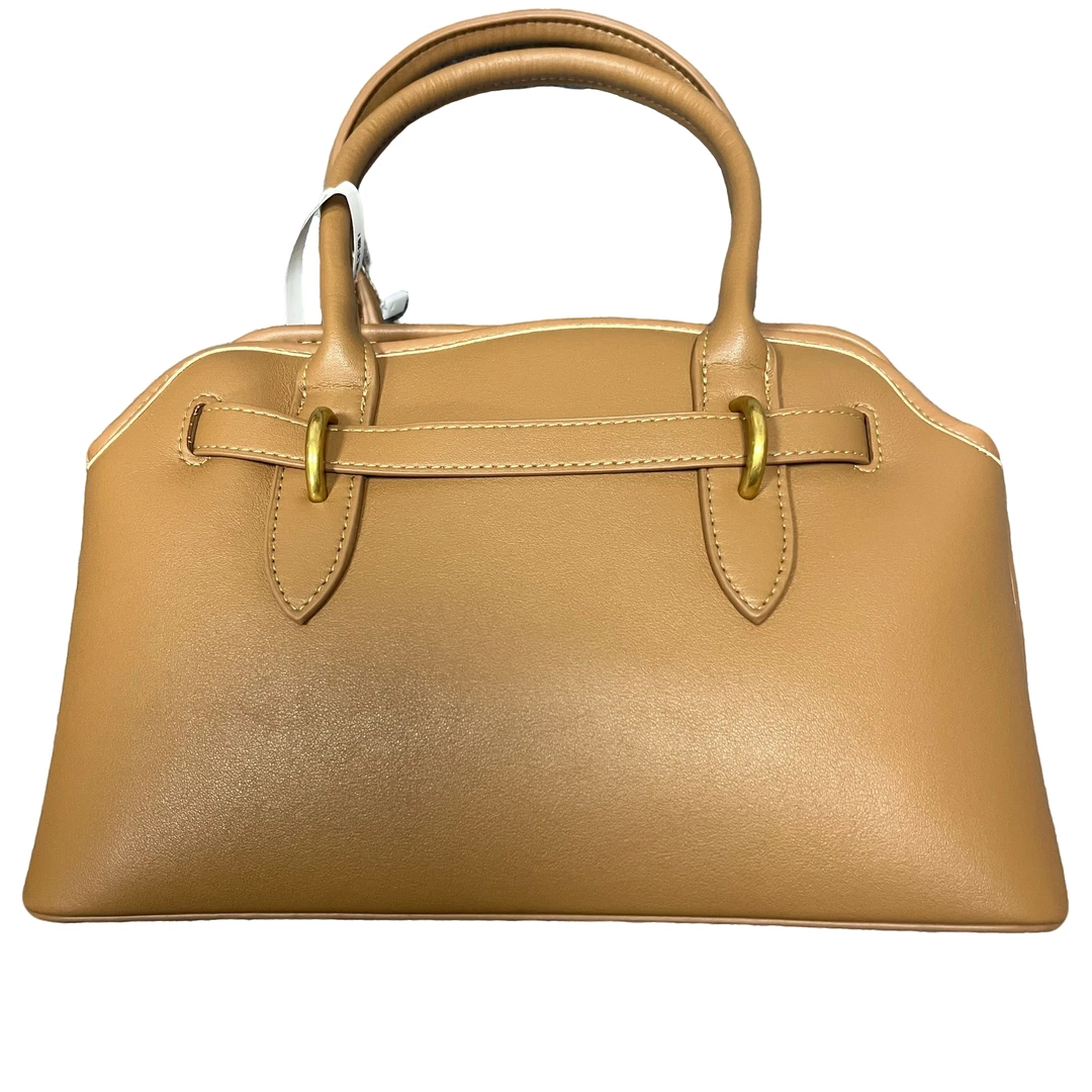 TOLEX2025新款手工时尚女包 海边26cm棕色