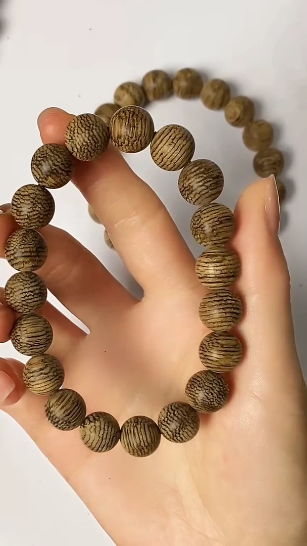 手串沉香ZY5101文莱沉香单圈手串多样性发其一