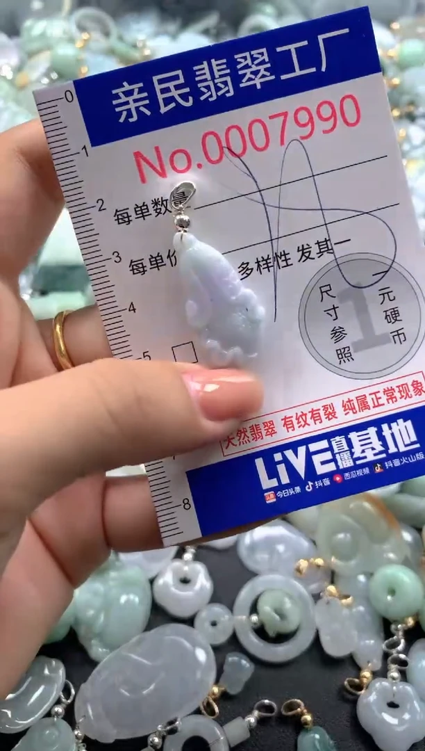 颈饰未镶嵌翡翠7990