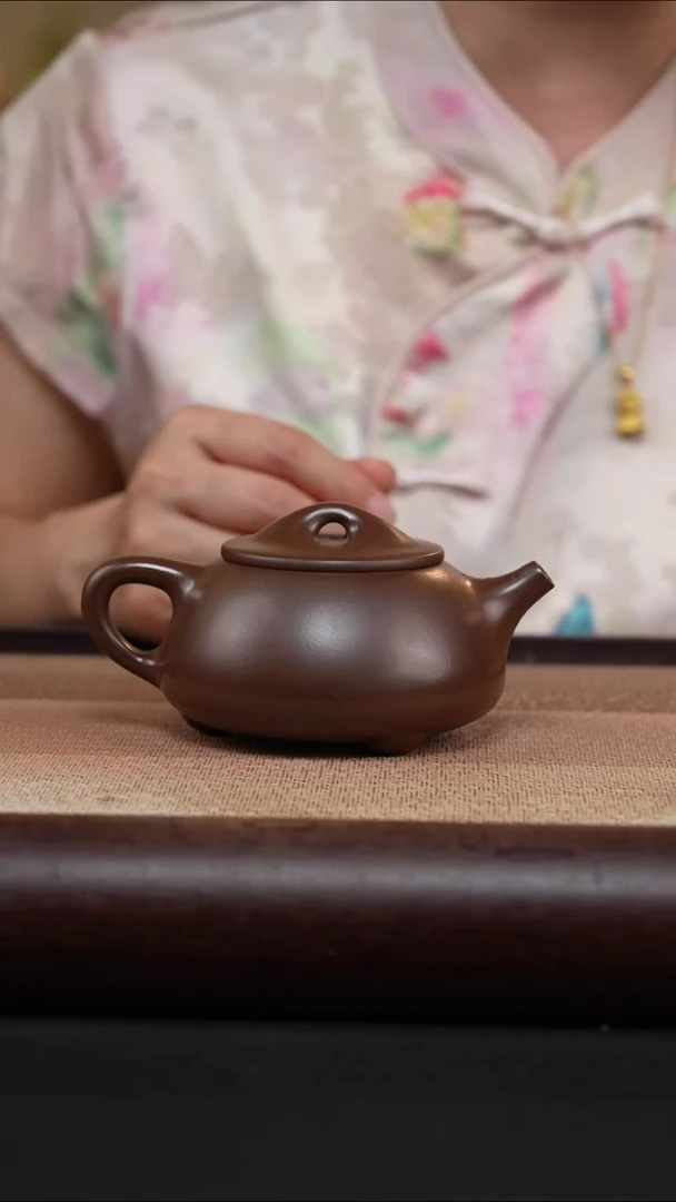 茶壶紫砂底槽清-景舟石瓢MH-1724