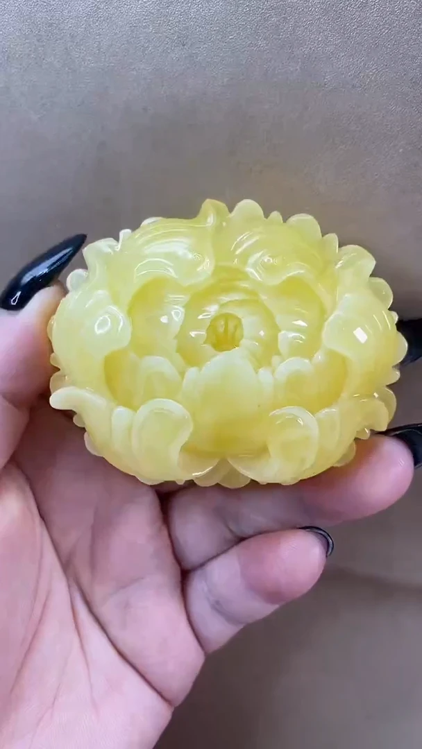 琥珀颈饰未镶嵌吊坠