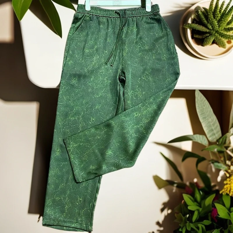 新中式国风时尚新款老料满分百搭经典小脚裤女裤199