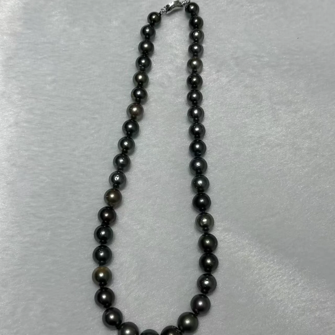 【暹罗珠宝】海水大溪地珍珠项链8-11mm 888007