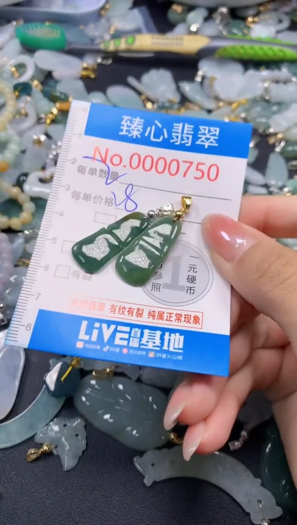 颈饰未镶嵌翡翠750
