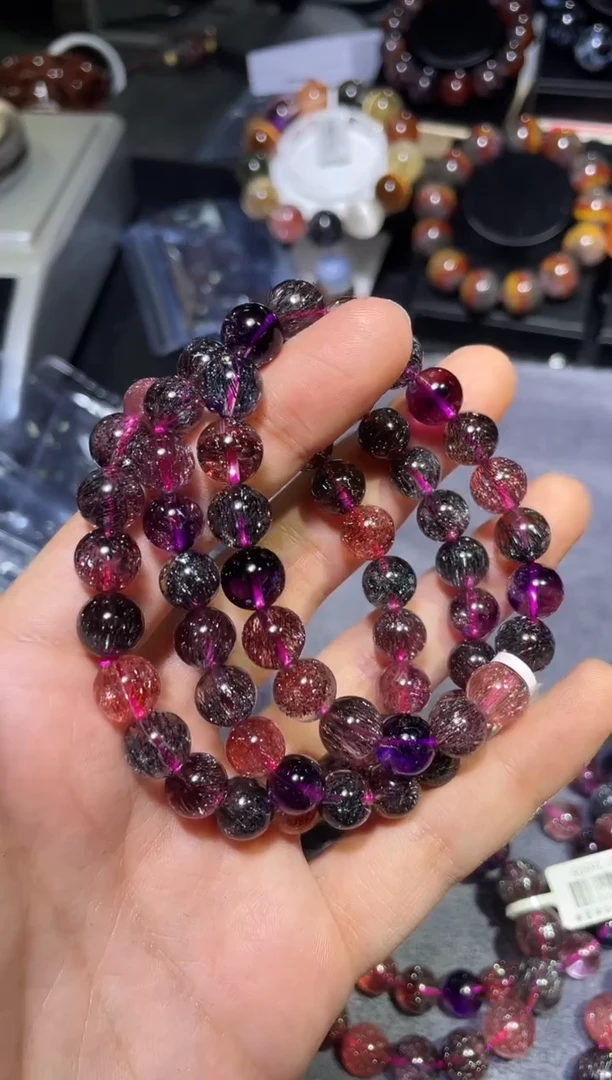 【闪购商品】水晶手链未镶嵌超七单圈A9（多样性发其一）