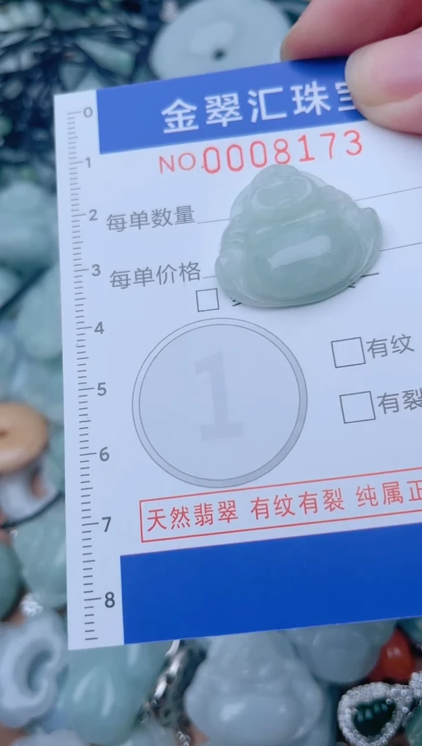 颈饰未镶嵌翡翠8173