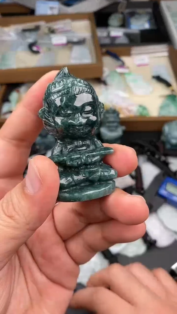 【闪购商品】翡翠颈饰未镶嵌  天然翡翠，一物一图