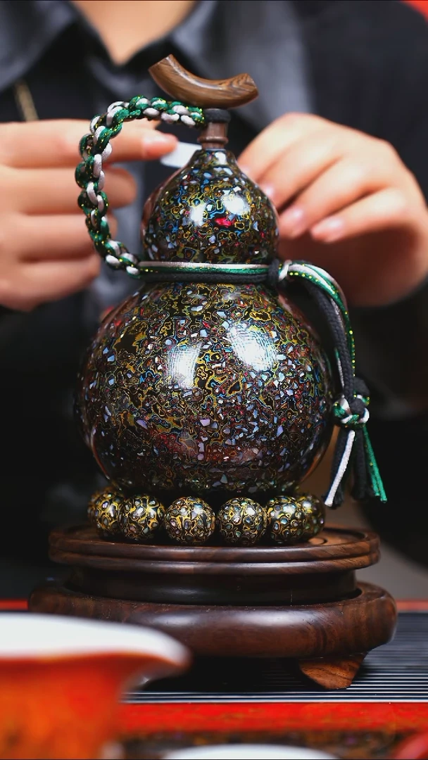 【闪购商品】JT096过年礼臻选大漆酒葫芦