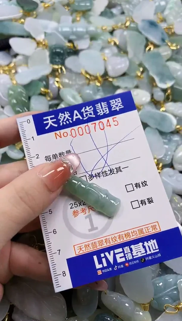颈饰未镶嵌翡翠天然A货翡翠