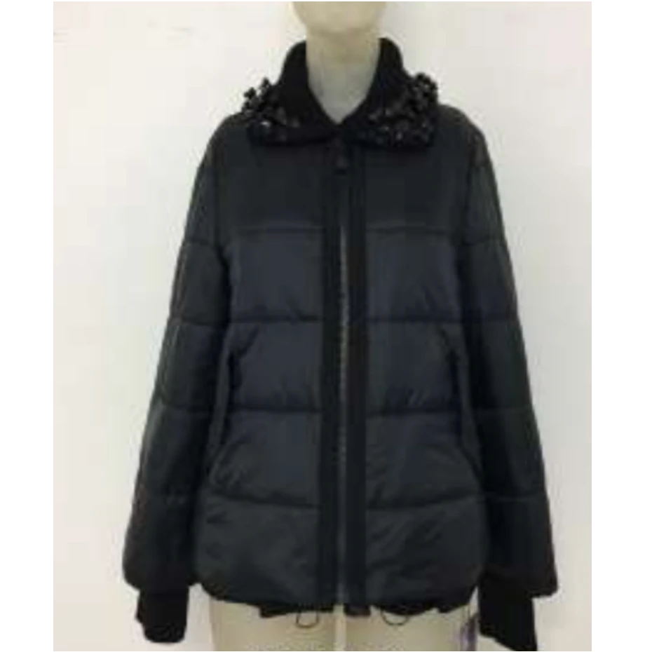 阿玛施限定款手袖领花可脱卸新雪丽棉服5400176